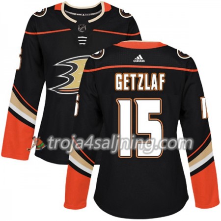 Anaheim Ducks tröja Ryan Getzlaf 15 Adidas 2017-2018 Svart Authentic - Dame NHL Tröjor